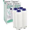 Figevida Filtro Addolcitore Macchina da Caffè per DeLonghi DLSC002 - Confezione da 4 pezzi Figevida