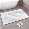 GLFDD Diatom, tappetino da bagno, assorbe l'acqua e ad asciugatura rapida, antiscivolo, in diatomite, altezza 50 x 80 cm