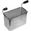 Euroshoppingonline Cesto cestello cuocipasta GN 1/3 doppio manico ricambio universale bollitore professionale 16x29xH20 cm in acciaio inox accessorio colabrodo