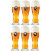 Franziskaner Bicchieri da birra di grano, 500 ml, 6 pezzi