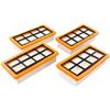 Gettimore Filtri 4 Pack per Karcher per AD2 per AD3.200 per AD3.000 per AD3 Premium Camino per AD4 Premium Aspirapolvere Alta Efficienza di Filtrazione