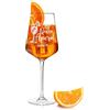 GRAVURZEILE Aperol Bicchiere con incisione - Queen - Personalizzato con nome - Idea regalo per Aperol Spritz & Cocktail