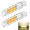 Dvnoua Lampadina R7S LED 78mm Dimmerabile 20W, R7S LED 78mm Equivalente a 200W Lampada Alogena, Lampada Bianco Naturale 4000K 2000LM Nessun Sfarfallio, Illuminazione Fascio 360°, 2 Pezzi