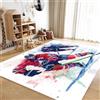 Generic Tappeto Salotto Moderno Giocatore Di Hockey Su Ghiaccio 80x150cm Tappeti Camera da Letto Lavabile, Tappeto Soggiorno Pelo Corto Moderni Morbido Antiscivolo Tappeto Decor Interno