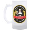 AL PRODUCTION Boccale da birra personalizzato con etichetta personalizzata. regalo festa del papà, Natale, compleanno, nonno, collega, Personalizzabile per gli amanti della birra (Suora)