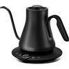intasting WLRAPSKY Bollitore elettrico, bollitore elettrico professionale a collo di cigno, display digitale a LED, controllo preciso della temperatura da -17,2 °C, beccuccio ultra sottile da 0,65 mm, 0,8 l,