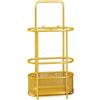 Baoblaze Portaombrelli portatile, capacità, robusto, in ferro, per l'ingresso, Oro