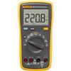 Fluke 15B+ Digital Multimeter, for Electrical Applications, Misurazioni AC/DC Voltage and Current Measurements up to 1000V and 10A, Along with Resistance, Continuity, Diode, and Capacitance