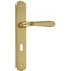 Forme Maniglia con placca 8/70 Goccia in Oro Lucido