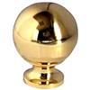 EREDI LAFFRANCHI POMOLO SFERA OTTONE LUCIDO mm 18