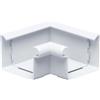 INEFA angolo di apertura di 90 °, scatolare, all'interno perlina, plastica 68mm bianco