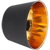 FUTUREORYY Paralume E27 Metallo Pieghevole e Lampada per Nero Tavolo Facile Installare Protezione Occhi Ufficio e Decorazione Casa