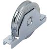 Metalideal | Ruota Per Cancello Di Diametro 100 mm, Supporto Interno, Gola U Di 16 mm