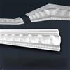 Marbet Design Marbet soffitto modanature bianco pacchetto risparmio di styrofoam EPS - stucco modanature fantasia, nel design tradizionale - (40 metri B-23) profili in polistirolo a stucco, profili decorativi