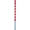 Alpen, Fresa multifunzione in metallo duro Profi Multicut, con codolo a cilindro, ø 10 mm, lunghezza 1: 400 mm, lunghezza 2: 300 mm, 73001000100