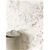 Newroom Carta da Parati TNT Beige Foglie Floreale Camera da Letto