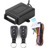 Akozon di accesso senza chiave per auto con serratura universale per auto Kit centrale a distanza automatica con scatola di controllo Porta con 2 ingressi senza chiave-Universale con