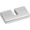 SOTECH 10 x Maniglie per Mobili LYSE Distanza Fori 32 mm Cromo lucido 58 x 8 x 29 mm Maniglia di Design Maniglia per Cassetti