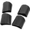 TOVINANNA Copripiedi Antiscivolo per Scala in Silicone 4 Pezzi 25X43 MM Protezione Piedini Scaletta Resistente All'Usura per Uso Domestico e Pavimenti Delicati