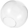 Levemolo Paralume Pratico e Sicuro in Vetro a Forma di Globo Trasparente Stile Semplice e Delicato per Lampadario Interno di Ricambio per Lampade a Sospensione