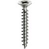 Mustad: 200 Viti Panelvit®Acciaio Inox, Testa Svasata Piana, 4x35 mm, passivate, Lubrificate Lubex®