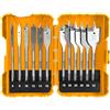 Ingco Set punte legno macchie 12 pz - Ingco AKDL1201