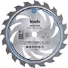 kwb lama per sega circolare 156 x 12,75 mm, taglio ultrarapido, ottimale per macchine a batteria, adatta per legno tenero e duro, listellare e truciolare