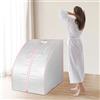 LANTUS Sauna a Vapore Personale Portatile da Sauna Interna per Sauna per Uso Domestico Spa,per Interna Esterno, Pressoterapia Iinfodrenaggio Argento