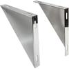 ALLINOX Angolari Di Supporto In Acciaio INOX Per Canna Fumaria Staffe Di Sostegno a Parete Per Piastra Intermedia e Di Base (DN 300)