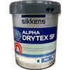 SIKKENS Alpha Drytex SF, Idropittura Traspirante Opaca per Cartongesso, Eccellente Copertura