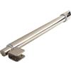 ReachMall Asta di supporto per vetro doccia in acciaio inox, porta doccia senza cornice, piastra fissa per asta di supporto da parete a vetro, vetro spesso 8-12 mm, ambienti umidi, divisori doccia (1