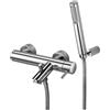 PAFFONI Light miscelatore vasca con set doccetta