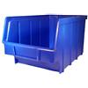 PDW 26 scatole impilabili in plastica blu taglia 3 (145 x 248 x 127 mm) PP scatole portaoggetti impilabili │ P-D-W®
