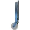 STRICKER-ROLLEN Ruota di supporto per cancello telescopica, zincata, KU