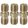 Generic 3 raccordi NPT da maschio a maschio da 1/4, adattatori per tubi spruzzatori airless e connessioni per utensili