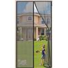 WEIZON Zanzariera Magnetica per Porte 85 x 245 cm,Zanzariera per Insetti Mesh Door Curtain La Guarnizione Dall'alto Verso Il Basso si Chiude Automaticamente Facile da Installare Senza Perforazione - Nero