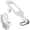 Nudorpn Sedile WC bidet con doppio ugello, sciacquone intelligente, autopulente, acqua regolabile, non elettrico, bidet con spray d'acqua dolce, accessorio per bidet per WC, igiene e comfort