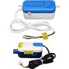 Eujgoov Pompa Condensa Professionale 24L/h - Serbatoio 200ml Rimovibile per HVAC/Deumidificatori con Sensore