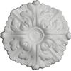 MASTERBRICO Rosone Lampadario Soffitto MASTERBRICO - Rosoni in Polistirolo Decorativi per Soffitto e Pareti, Rosone Elegante per Lampadari, Leggero e Facile da Applicare con Colla Inclusa (22 cm - A010)