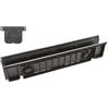 UTILFER CANALETTA DI SCOLO ABS NERA CARRABILI CON GRIGLIA - TUTTE LE MISURE (CON GRIGLIA IN PLASTICA ABS CM 100 x 13 H 15)