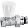 Caleffi 'CALEFFI 412 - Valvola Radiatore dritta 1/2 per presa ferro
