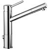 PAFFONI Lavabo BIRILLO Miscelatore lavabo Canna Lunga con prolunga mm.100 Forata + Asta Verticale + Asta Orizzontale cm.39 + Scarico 1"1/4