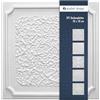 Marbet Design Pannelli da soffitto in polistirolo espanso (EPS), leggeri e robusti, dal design moderno (formato risparmio da 10 m², modello ANTIK 50 x 50 cm), adatti per ambienti umidi, decorativi