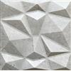 DECCART Pannelli Decorativi Per Pareti 3D - Pannelli Murali - Pannello Decorativo Parete - Polystyrène PSE - 50x50 cm Ambra 5 m², 20 Pezzi, Calcestruzzo