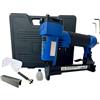 TANIASHOP Graffettatrice ad Aria Compressa Pistola Spara Spille Punti Graffette da 6 a 16mm Fissatrice Cucitrice Pinzatrice Pneumatica Per Falegnameria