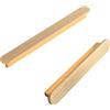 SZLXJMFL Maniglie per Mobili da Cucina 128 mm, 2 Maniglie Cucina Solida Alluminio | Finitura Anodizzato, Maniglie per Cassetti Distanza Fori: 96-960mm Maniglie per Armadietti Oro 128mm/5in