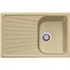 PLADOS Lavello PLADOS LINEA SPAZIO 79.10 ad una vasca più scolapiatti (BEIGE)