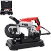 vidaXL Sega a Nastro con Base e Custodia Portatile in Acciaio