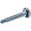 PEBSHOP VITI PER METALLO ZINCATE AUTOPERFORANTI TC CR Tipo Drillex (Misura 3,5x25 mm. cf. 500 pz.)