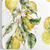 WALLPAPERS 4 BEGINNERS W4B Carta da Parati Limoni, Facile da Applicare, 8 Fogli 70 x 100 cm, Ideale per Pareti e Mobili, Adatta ad Ambienti Casalinghi o Professionali, Made in Italy